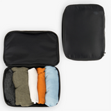 Bundel met uitbreidbare en samendrukbare kubussen